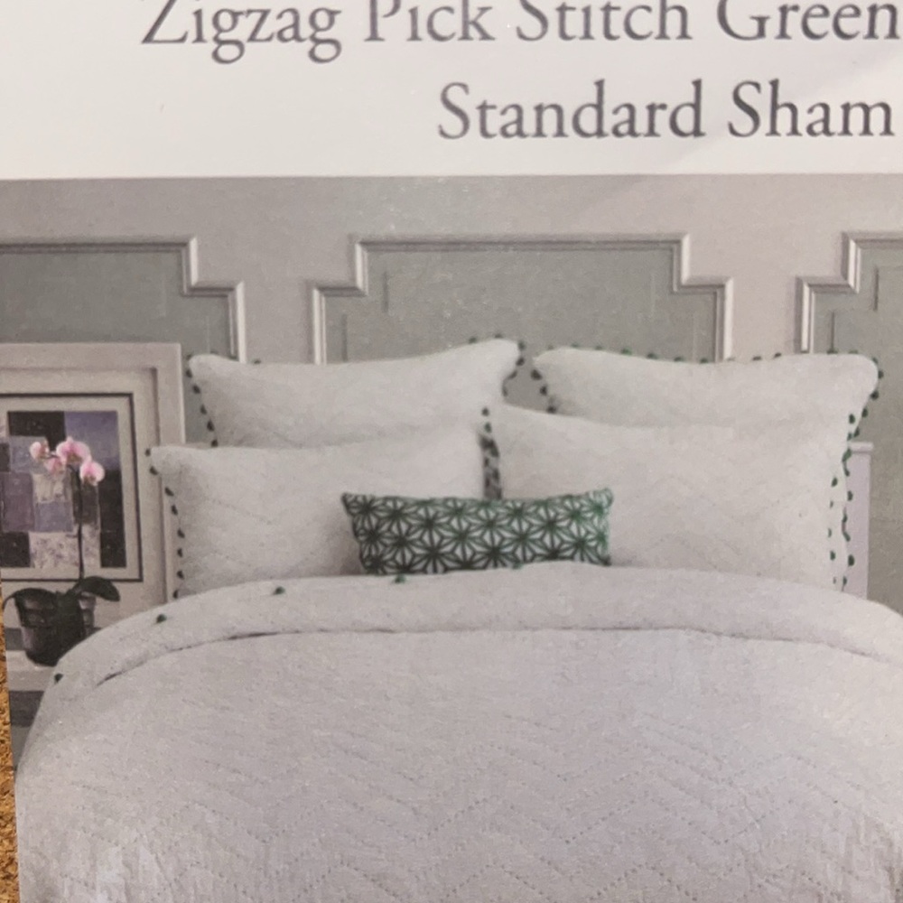 Brand New. Set (2) Nostalgia Pillow Shams